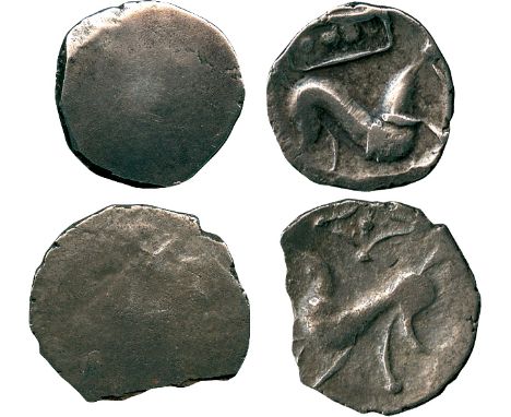 ANCIENT COINS, ANCIENT BRITISH, Celtic Silver and Base Metal, Corieltauvi, uniface Silver Unit, 0.80g, late 1st Century BC, b