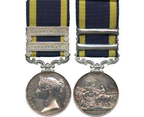 ORDERS, DECORATIONS AND MILITARY MEDALS, Groups to Men Awarded The Victoria Cross, The Campaign Pair to Lieutenant Duncan Cha