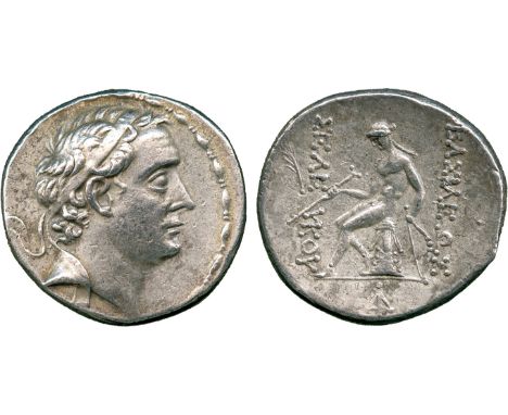 ANCIENT COINS, GREEK COINS, Kingdom of Syria, Seleukid Kings, Seleukos IV Philopator (187-175 BC), Silver Tetradrachm, mint o