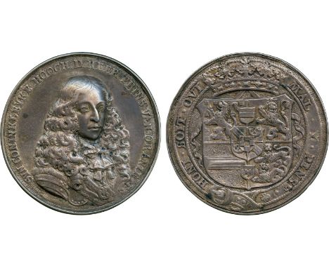 COMMEMORATIVE MEDALS, BRITISH HISTORICAL MEDALS, William III (1650-1702), Prince of Orange, Confirmation as Stadholder, Cast 