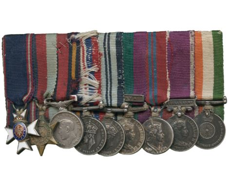 ORDERS, DECORATIONS AND MILITARY MEDALS, Miscellaneous, A Miniature Member of the Victorian Order, World War Two, India Indep