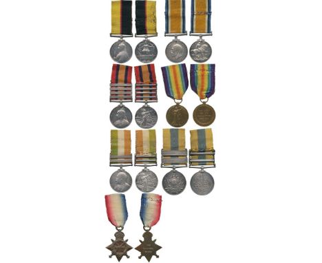 ORDERS, DECORATIONS AND MILITARY MEDALS, Campaign Groups and Pairs, A Very Good Sudan, Boer War and Great War Gallipoli Penin