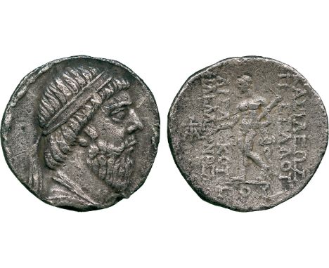 ANCIENT COINS, THE DAVID SELLWOOD COLLECTION OF PARTHIAN COINS (PART FOUR), Mithradates I (164-132 BC), Silver Tetradrachm, m