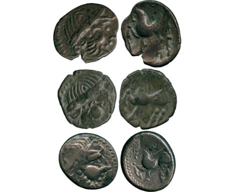 ANCIENT COINS, CONTINENTAL CELTIC COINS, Danubian District, Eastern Celts (2nd Century BC), Silver Tetradrachm, “Kugelwange” 