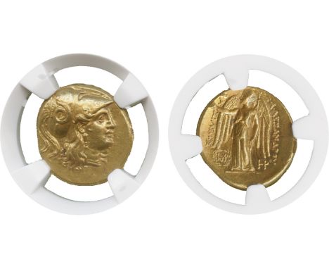 ANCIENT COINS, GREEK COINS, Kingdom of Macedon, Alexander III, The Great (336-323 BC), Gold Stater, mint of Babylon, struck 3