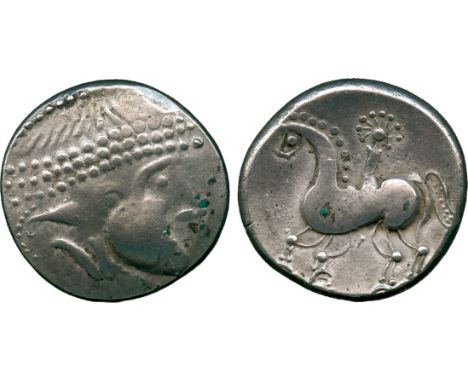 ANCIENT COINS, CONTINENTAL CELTIC COINS, Danubian District, Eastern Celts, Region of Velem (2nd Century BC), Silver Tetradrac