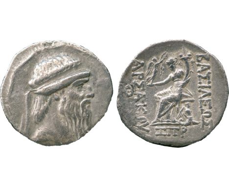 ANCIENT COINS, THE DAVID SELLWOOD COLLECTION OF PARTHIAN COINS (PART FOUR), Artabanus II (127-126 BC), Silver Tetradrachm, mi