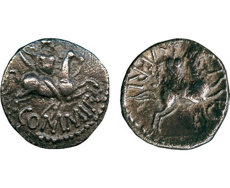 ANCIENT COINS, ANCIENT BRITISH, Celtic Silver and Base Metal, Regini and Atrebates, Verica (c. AD 10-40), Silver Unit, 1.10g,