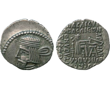 ANCIENT COINS, THE DAVID SELLWOOD COLLECTION OF PARTHIAN COINS (PART FOUR),  Gotarzes II (c. AD 44-51), Silver Drachm, minted