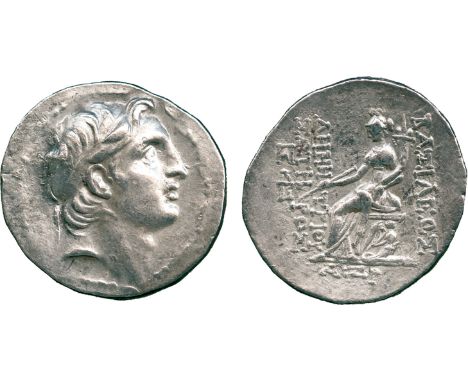 ANCIENT COINS, GREEK COINS, Kingdom of Syria, Seleukid Kings, Demetrios I Soter (162-150 BC), Silver Tetradrachm, mint of Ant