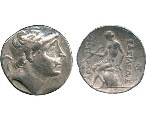 ANCIENT COINS, GREEK COINS, Kingdom of Syria, Seleukid Kings, Antiochos II Theos (261-246 BC), Silver Tetradrachm, mint of Se