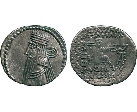 ANCIENT COINS, THE DAVID SELLWOOD COLLECTION OF PARTHIAN COINS (PART FOUR),  Unknown King III (c. AD 140), Silver Drachm, min