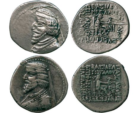 ANCIENT COINS, THE DAVID SELLWOOD COLLECTION OF PARTHIAN COINS (PART FOUR),  Phraates III (70/69-58/7 BC), Silver Drachms (2)