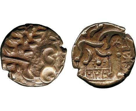 ANCIENT COINS, ANCIENT BRITISH, Celtic Gold, Corieltauvi (N E Coast), British H, Gold Stater, 6.10g, late 1st Century BC, dev