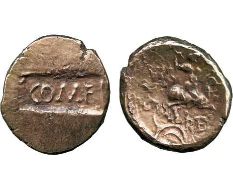ANCIENT COINS, ANCIENT BRITISH, Celtic Gold, Regini and Atrebates, Verica (c. AD 10-40), Gold Stater, 5.12g, COM F in tablet 