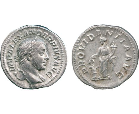 ANCIENT COINS, ROMAN COINS, Severus Alexander (AD 222-235), Silver Denarii (4), reverses include Providentia, Jupiter; Julia 