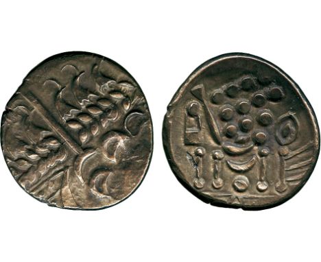 ANCIENT COINS, ANCIENT BRITISH, Celtic Gold, Regini and Atrebates, Base Gold Stater, Westerham type (British A), 5.98g, c.60-