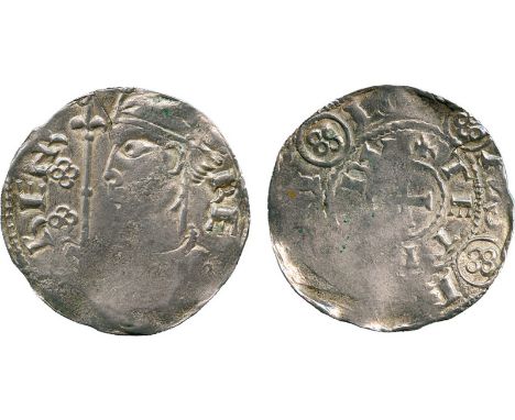 BRITISH COINS, Henry I, Silver Penny, Double Inscription type (c.1115), Thetford mint, moneyer Achetil, large profile bust le