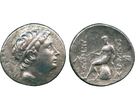 ANCIENT COINS, GREEK COINS, Kingdom of Syria, Seleukid Kings, Antiochos III (223-187 BC), Silver Tetradrachm, mint of Tarsos,