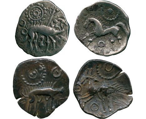 ANCIENT COINS, ANCIENT BRITISH, Celtic Silver and Base Metal, Corieltauvi, Silver Unit, 1.48g, late 1st Century BC, boar righ