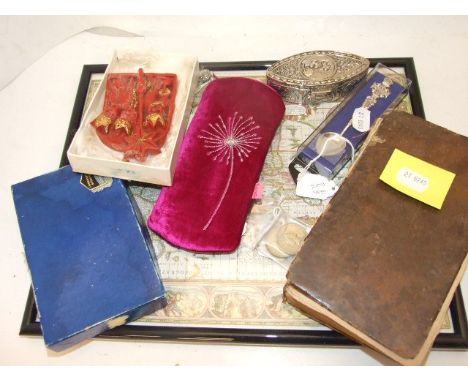 VINTAGE COLLECTABLES, COINS ETC TO INCLUDE ENGLISH HOUSEKEEPER BOOK 