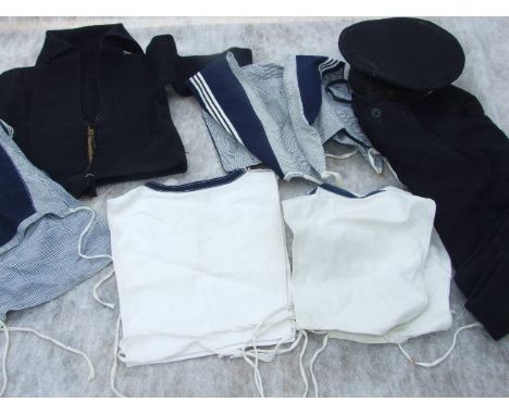 VINTAGE CHILD'S SAILOR SUIT WITH HAT