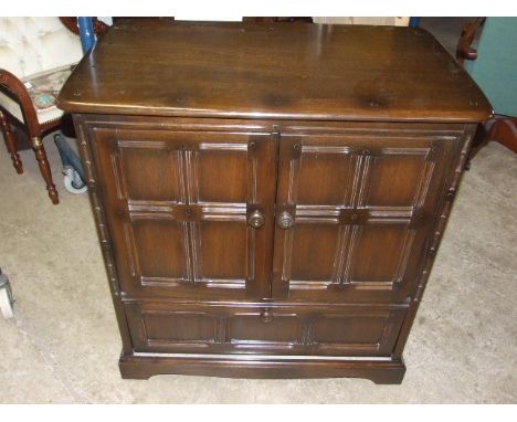 Ercol TV Cabinet 37 inches wide 37 tall 22 deep