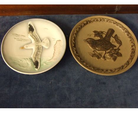Goebel Plate , Poole Plate &amp; Retro Studio Pottery Plate