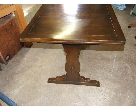 Ercol draw leaf table 45 inches long closed 69 fully extended. 31 inches wide