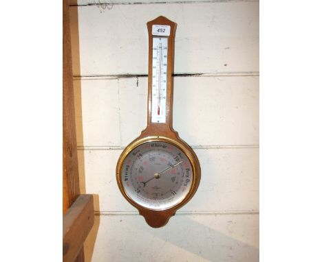 Mahogany Cased SB Barometer