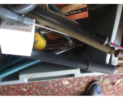 4 boxes of assorted hand tools etc etc ( house clearance )