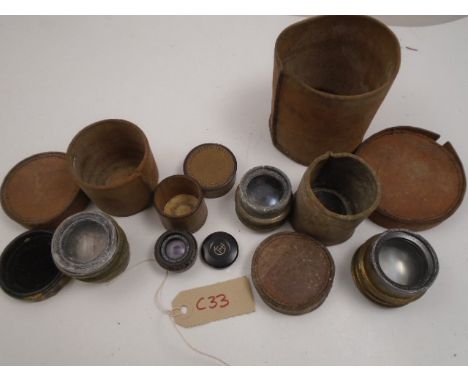 COLLECTION OF 4 VINTAGE LENSES TO MINCLUDE TAYLOR HOBSON ALL IN LEATHER CASES