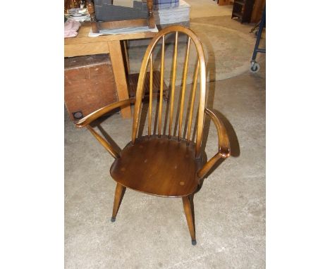 Ercol Quaker carver chair
