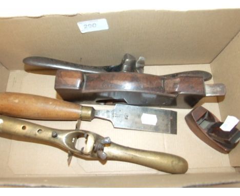 BOX  OF VINTAGE TOOLS