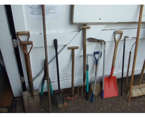 Various gardening tools 