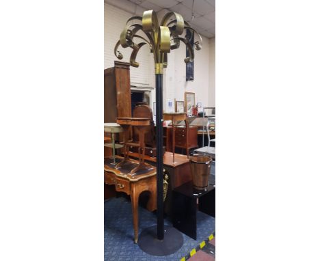 ART DECO STYLE PALM TREE LIGHT APPROX 10FT TALL