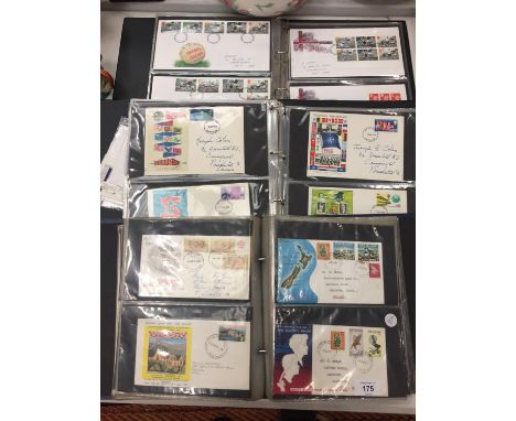 A LARGE QUANTITY OF FIRST DAY COVERS IN FILES TO INCLUDE INTERNATIONAL EXAMPLES 