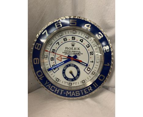 A DEALERS WALL CLOCK 34CM 