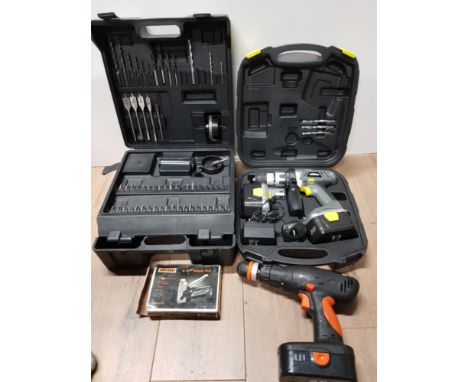 AN XTREME 24V DRILL TOGETHER WITH OTHER TOOLS