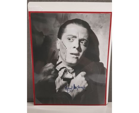 RICHARD ATTENBOROUGH 1923-2014 SIGNED VINTAGE PHOTO A SCENE FROM THE FILM BRIGHTON ROCK