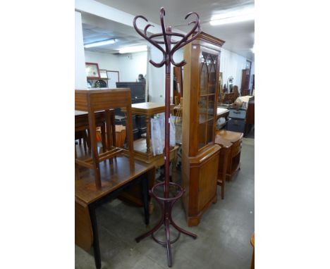 A bentwood coat stand 