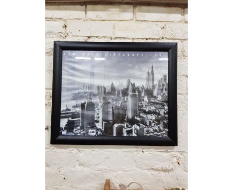NEW YORK SKYLINE PRINT