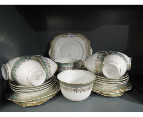 A vintage part tea service by Gladstone china 