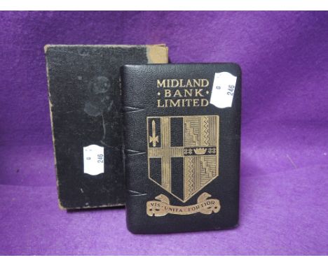 A vintage Midland bank savings bank