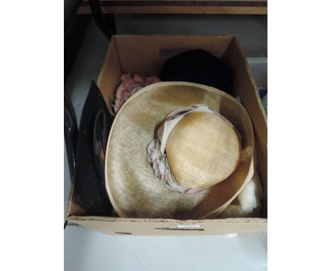 A selection of lady's vintage hats including felt by Edward Mann, Simon Ellis, Bill Horsman etc