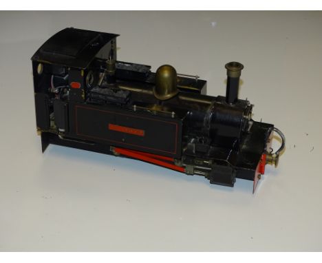 SM32/G Scale Model Railways: A ROUNDHOUSE ENGINEERING live steam 0-4-0 locomotive 'Sir Dennis' - fitted with components for r