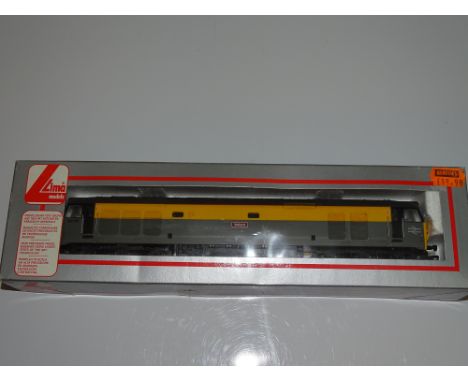 OO Gauge Model Railways: A LIMA Class 50 Diesel locomotive in BR Dutch Engineers livery "Valiant" - VG in G box