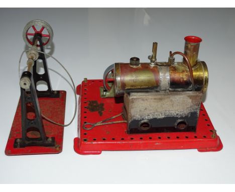 A MAMOD Stationary Steam Engine together with accessory drive - F - unboxed (2)