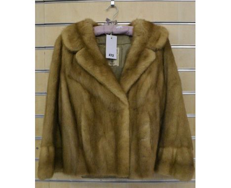 A vintage mink jacket.