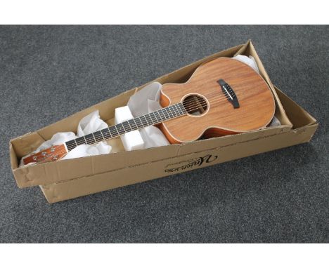 A Tanglewood Union Series electro-acoustic guitar in box 